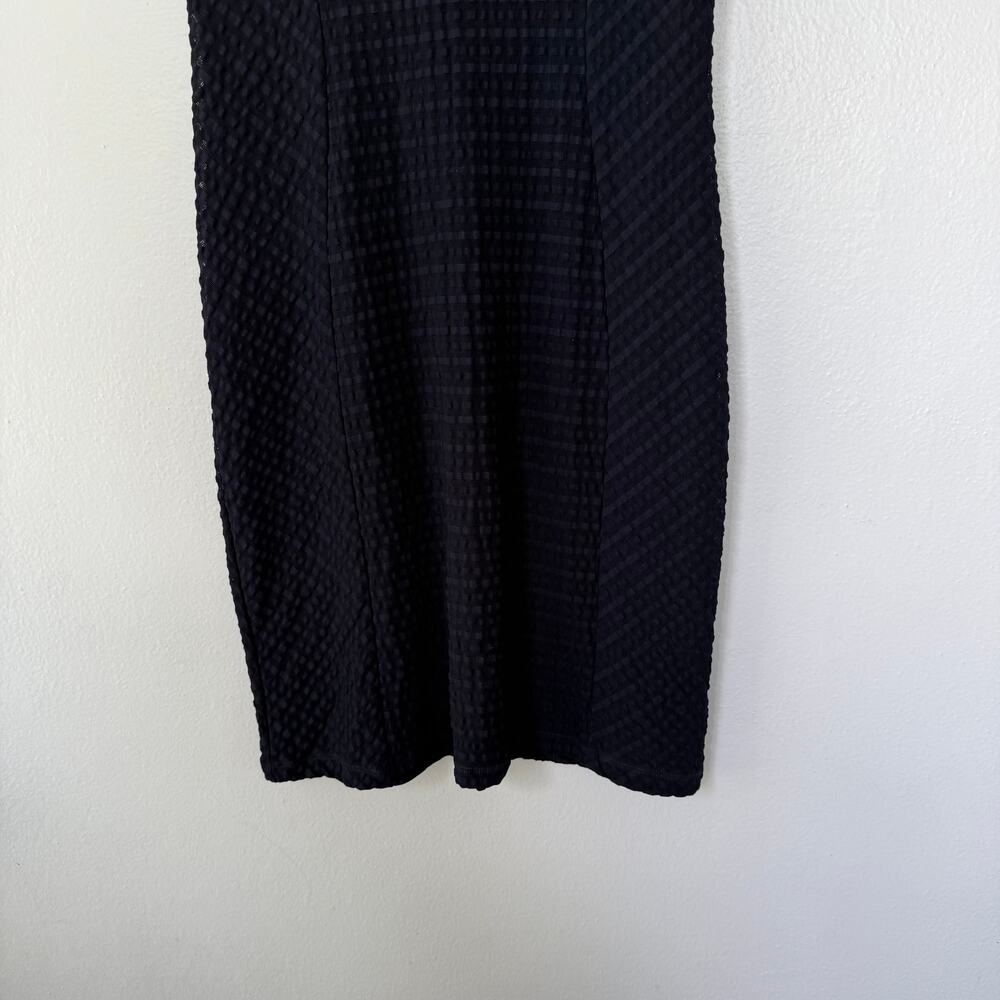 Maeve Anthropologie texture  sheath dress black size XS - Picture 4 of 9